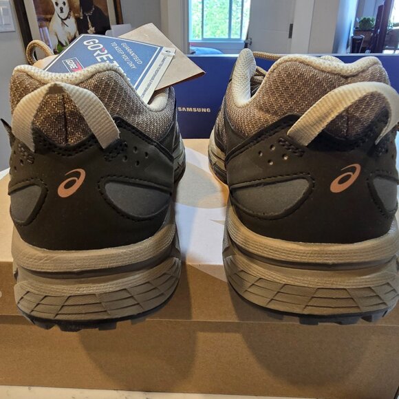 ASICS Gel-Venture 6 GORE-TEX Pepper / Black Coffee Mens Size 8 Trail Hiking NEW - Picture 9 of 16